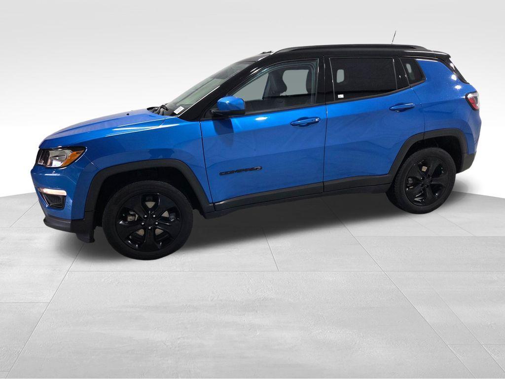 used 2021 Jeep Compass car, priced at $22,717