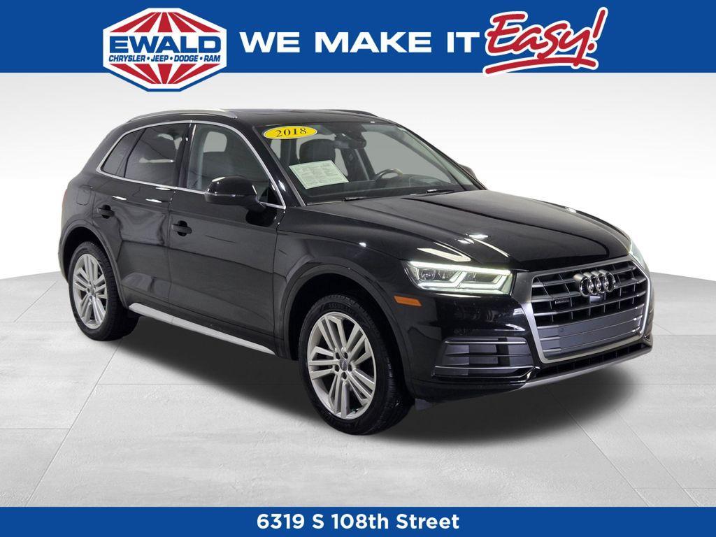 used 2018 Audi Q5 car, priced at $18,628