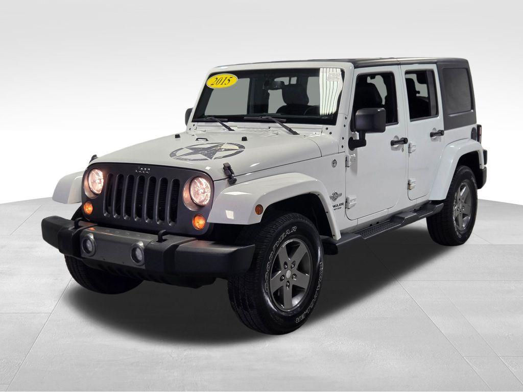 used 2015 Jeep Wrangler Unlimited car, priced at $17,743