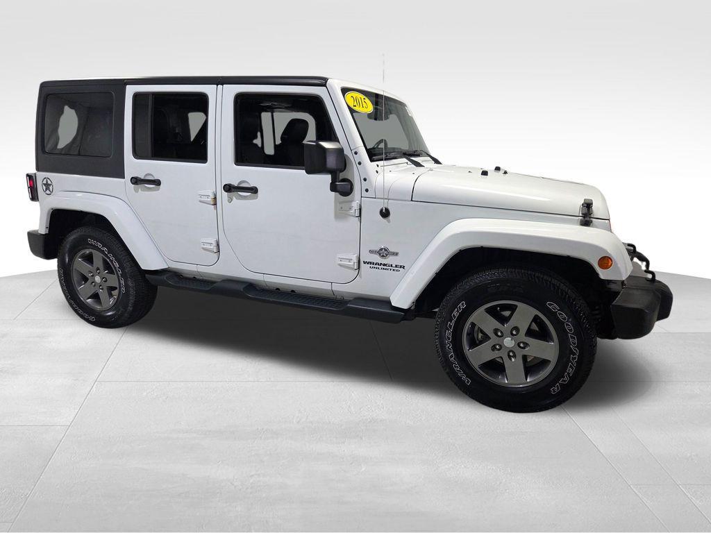 used 2015 Jeep Wrangler Unlimited car, priced at $17,743