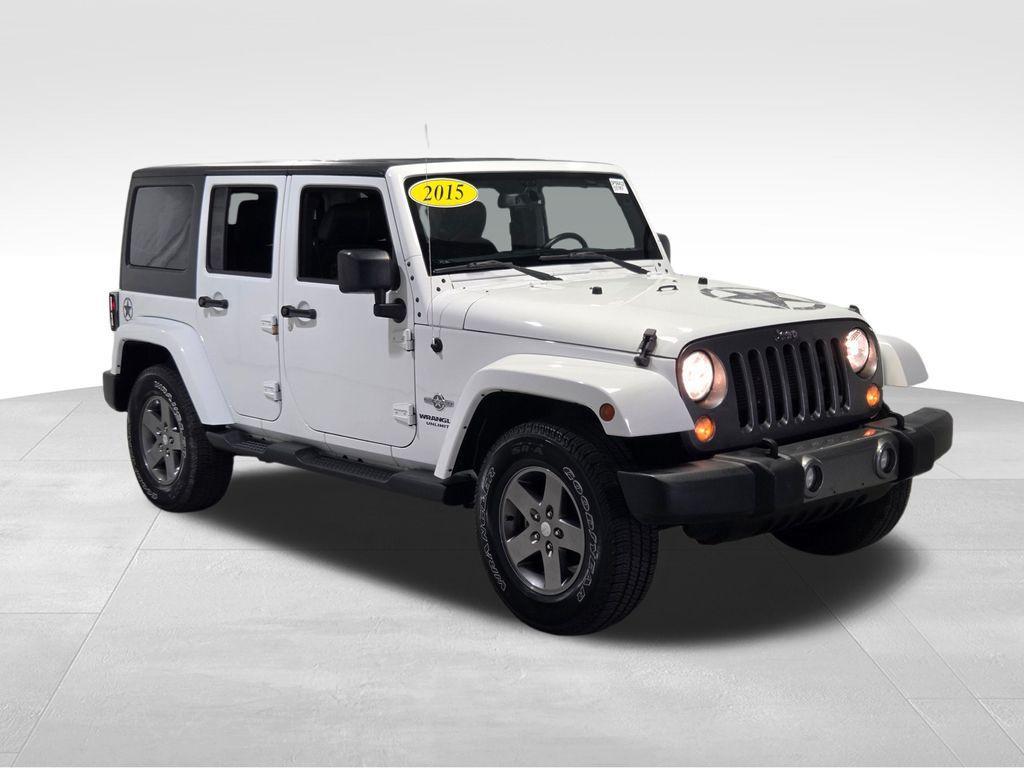used 2015 Jeep Wrangler Unlimited car, priced at $17,743