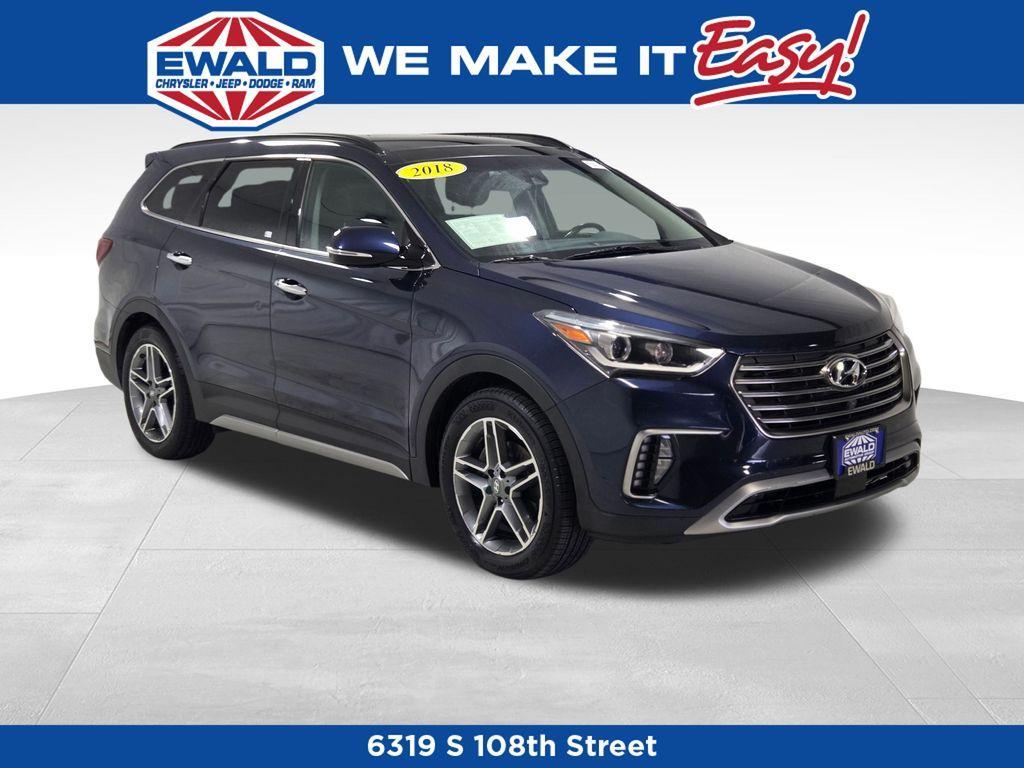 used 2018 Hyundai Santa Fe car, priced at $17,710