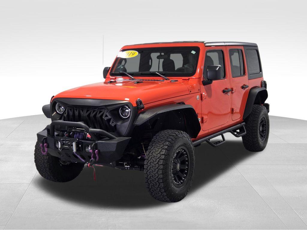 used 2019 Jeep Wrangler Unlimited car, priced at $24,966