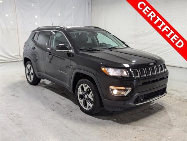 used 2021 Jeep Compass car, priced at $22,502