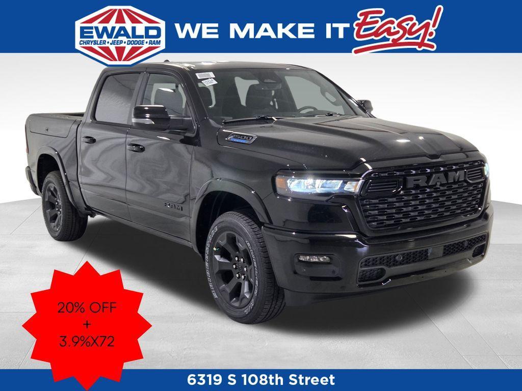 new 2025 Ram 1500 car, priced at $55,944