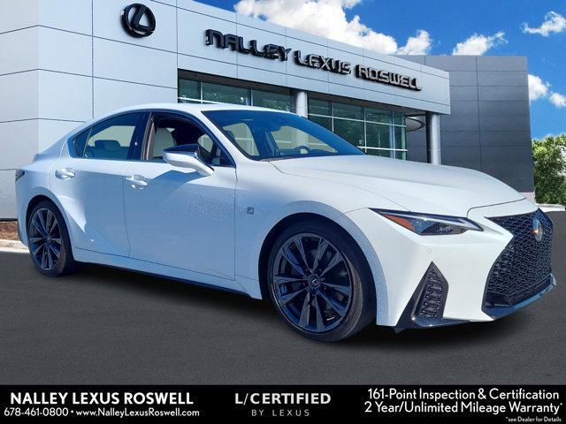 used 2022 Lexus IS 350 car, priced at $43,445