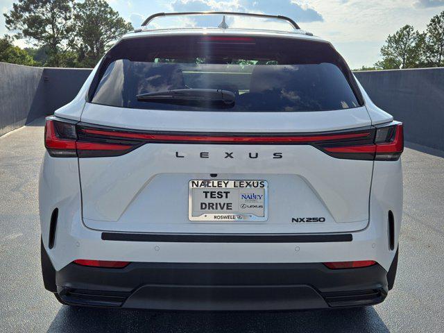new 2025 Lexus NX 250 car, priced at $44,910