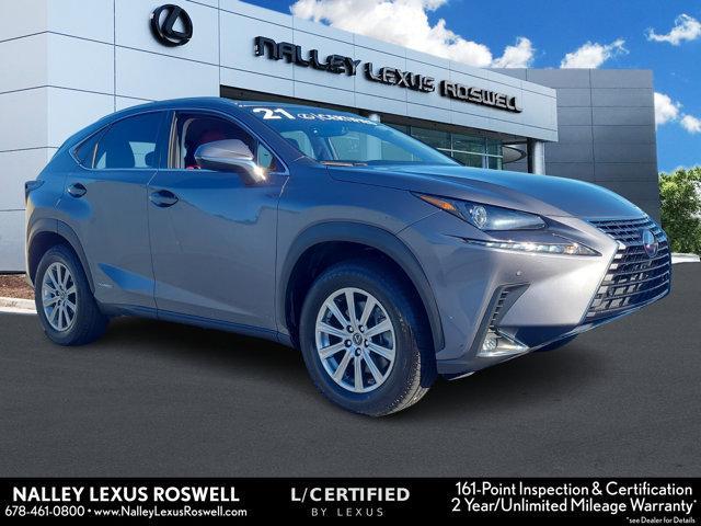 used 2021 Lexus NX 300h car, priced at $34,554