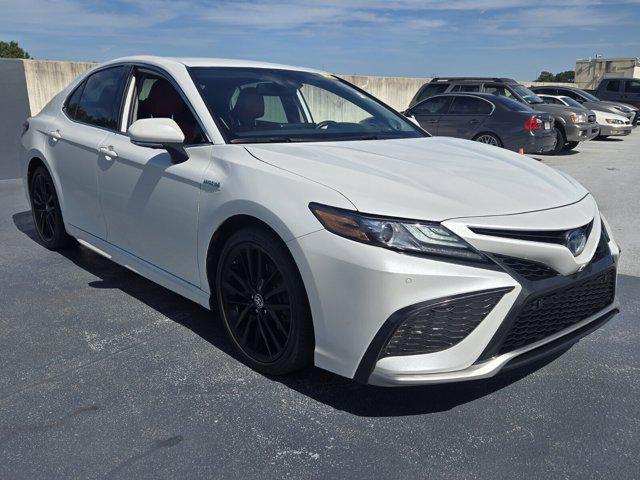 used 2021 Toyota Camry car, priced at $27,463