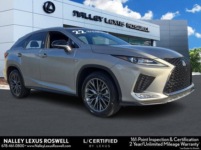 used 2022 Lexus RX 350 car, priced at $45,777