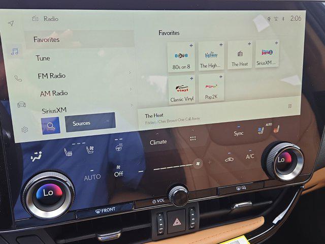 new 2025 Lexus NX 350 car, priced at $56,564