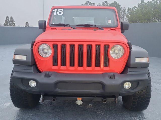 used 2018 Jeep Wrangler Unlimited car, priced at $23,151