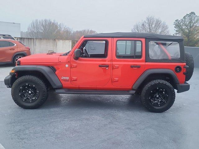 used 2018 Jeep Wrangler Unlimited car, priced at $22,986