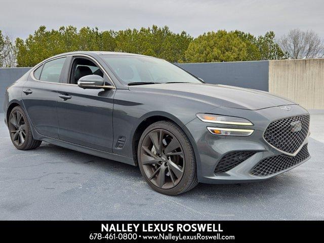 used 2022 Genesis G70 car, priced at $26,998