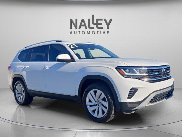 used 2021 Volkswagen Atlas car, priced at $25,234