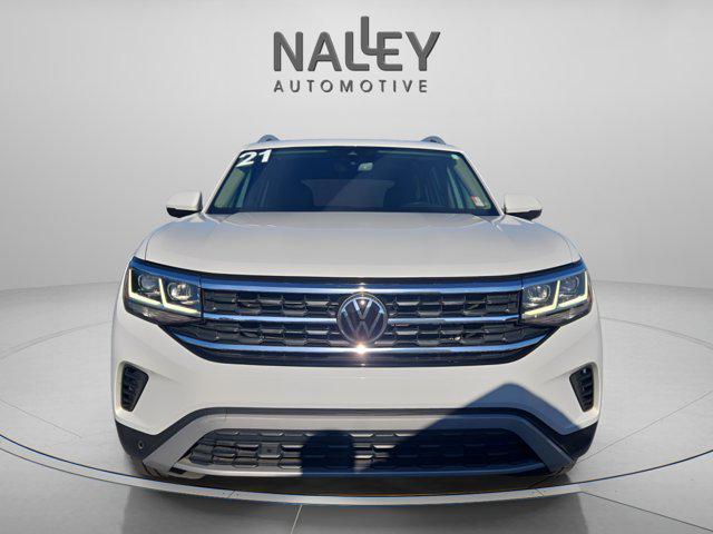 used 2021 Volkswagen Atlas car, priced at $25,234