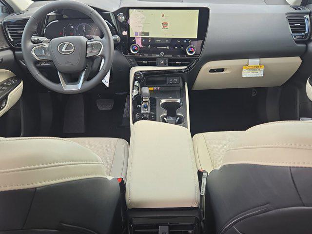 new 2025 Lexus NX 350h car, priced at $59,184