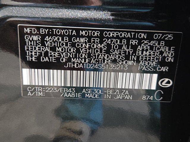 new 2025 Lexus IS 300 car, priced at $46,625
