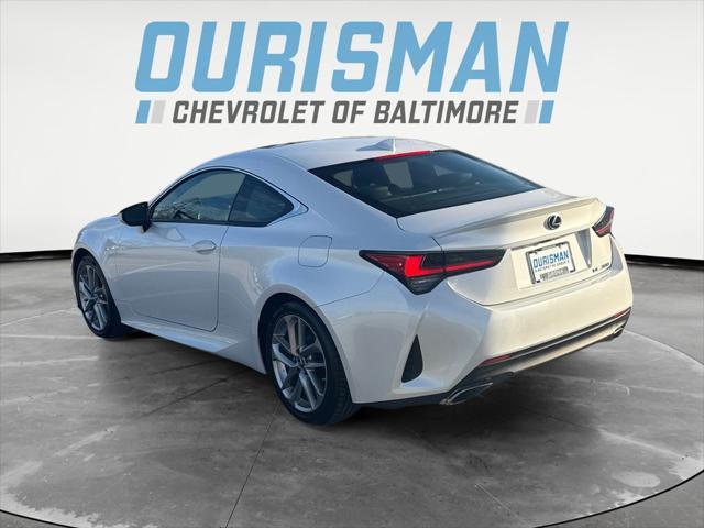 used 2021 Lexus RC 300 car, priced at $32,000