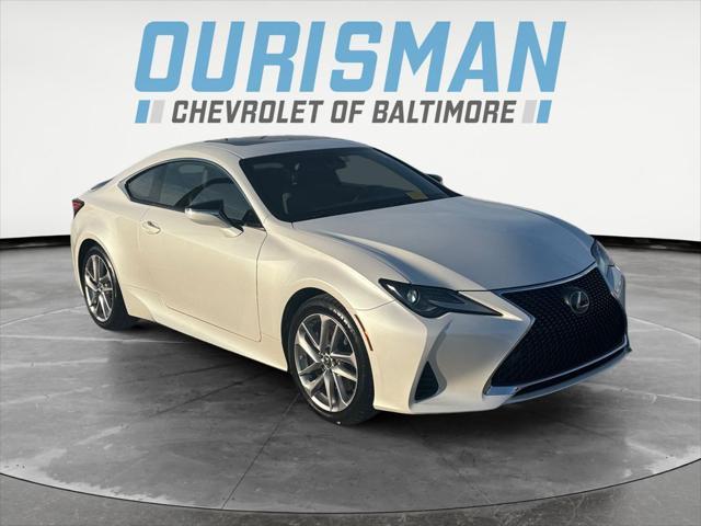 used 2021 Lexus RC 300 car, priced at $32,000