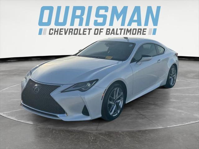 used 2021 Lexus RC 300 car, priced at $32,000