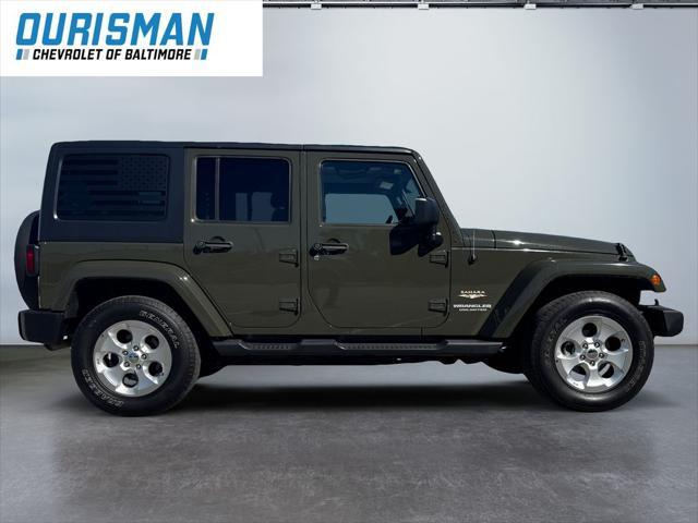 used 2015 Jeep Wrangler Unlimited car, priced at $17,500