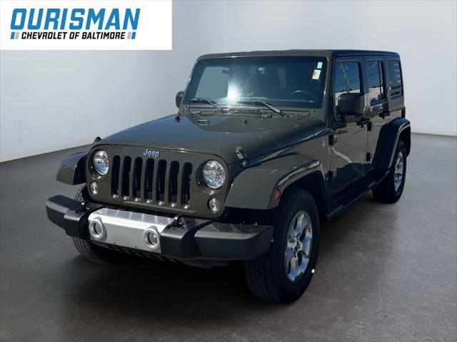 used 2015 Jeep Wrangler Unlimited car, priced at $17,500