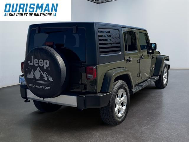 used 2015 Jeep Wrangler Unlimited car, priced at $17,500