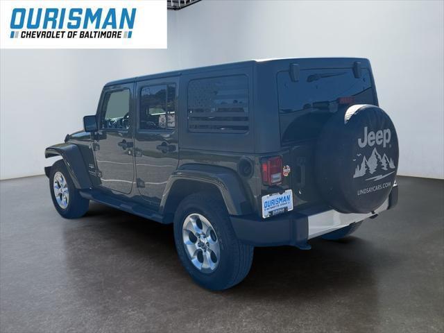 used 2015 Jeep Wrangler Unlimited car, priced at $17,500