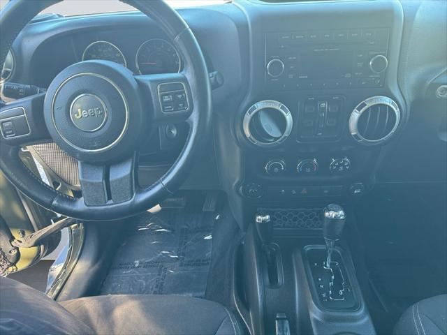 used 2015 Jeep Wrangler Unlimited car, priced at $17,500