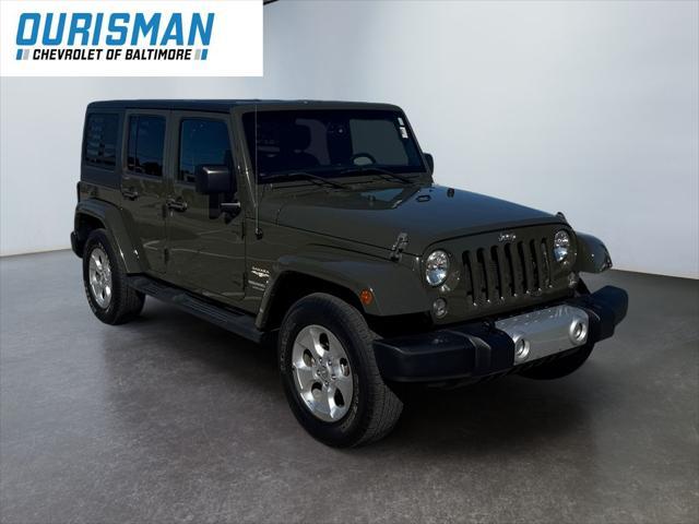 used 2015 Jeep Wrangler Unlimited car, priced at $17,500