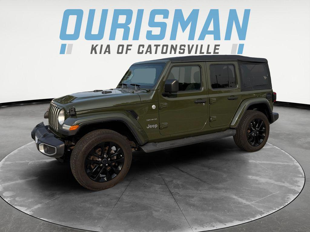 used 2021 Jeep Wrangler Unlimited car, priced at $26,600