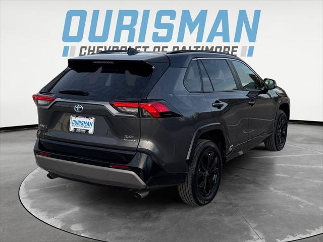 used 2023 Toyota RAV4 Hybrid car, priced at $36,500