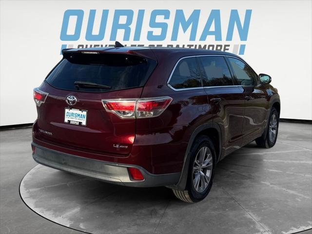 used 2014 Toyota Highlander car, priced at $16,500