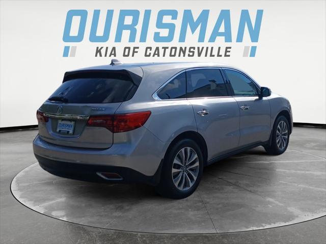 used 2016 Acura MDX car, priced at $18,400
