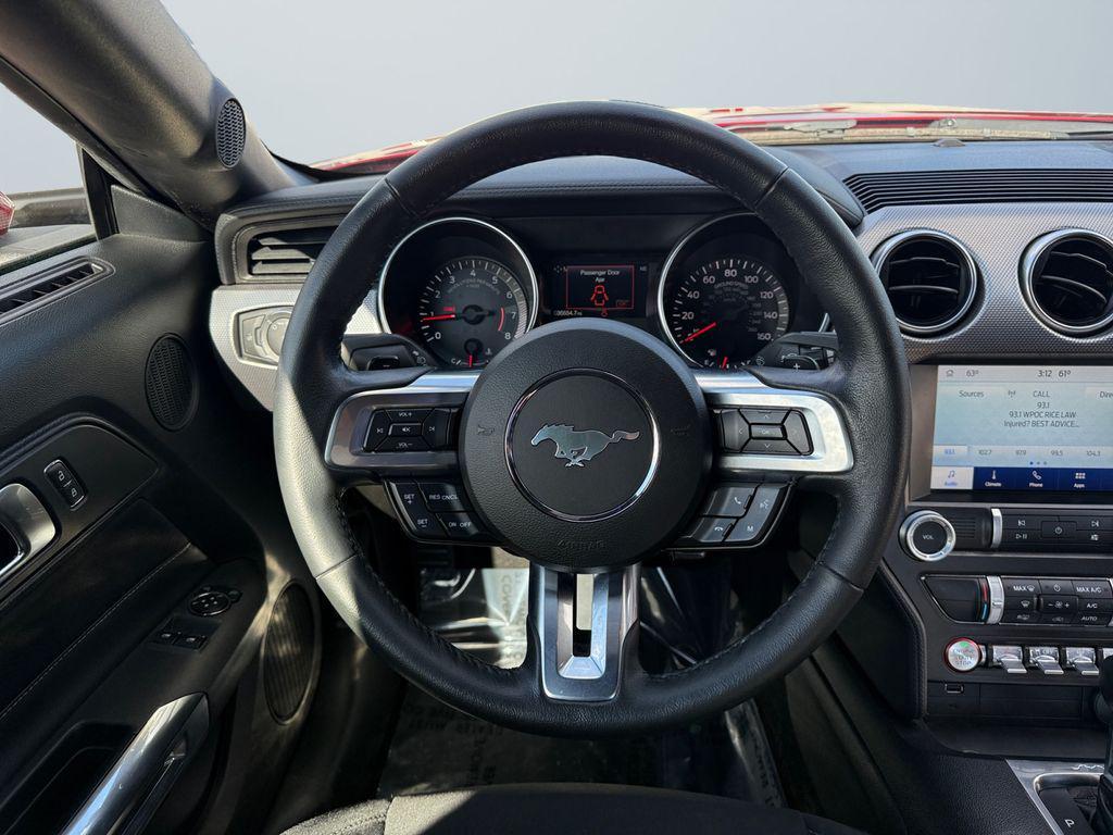 used 2020 Ford Mustang car, priced at $21,400