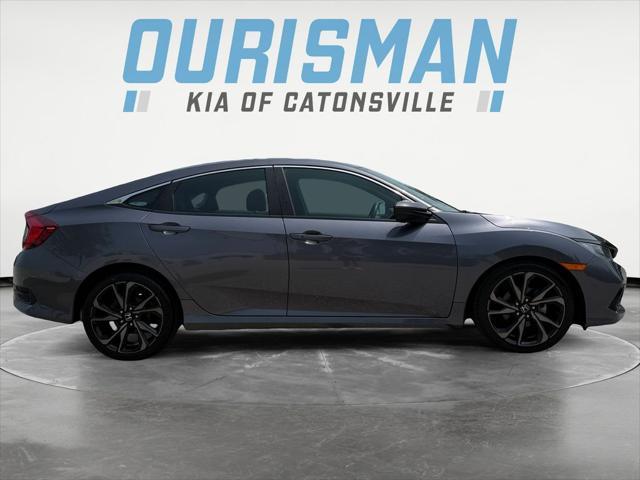 used 2019 Honda Civic car, priced at $17,500