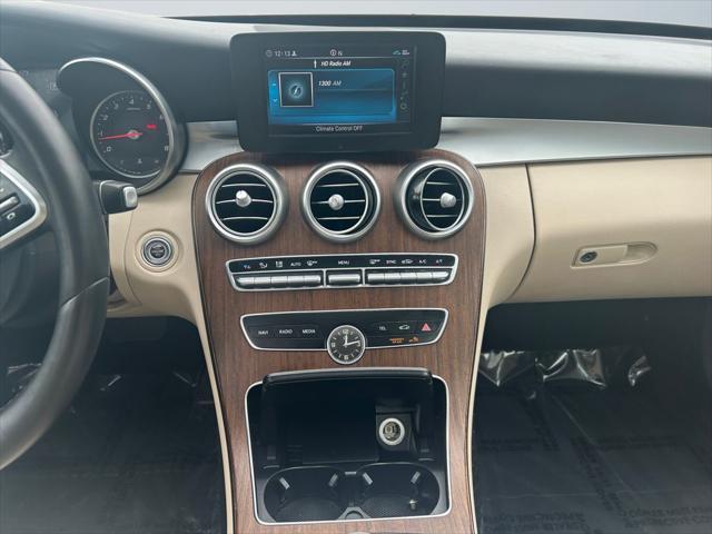 used 2019 Mercedes-Benz C-Class car, priced at $18,000