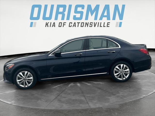 used 2019 Mercedes-Benz C-Class car, priced at $18,000