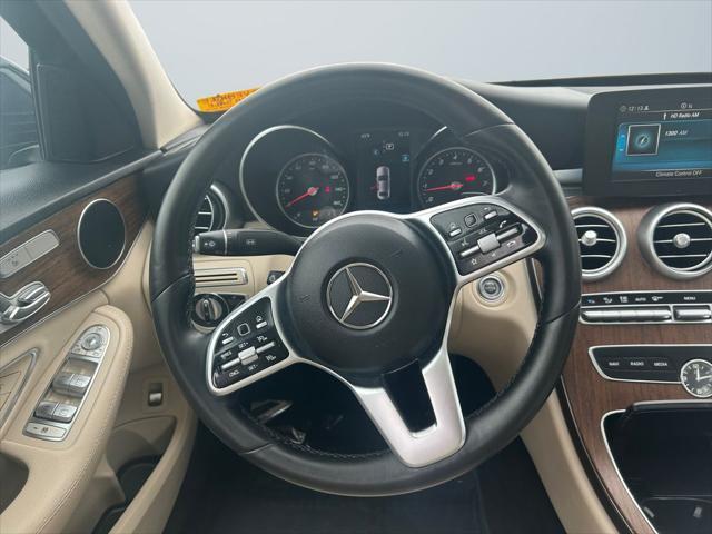 used 2019 Mercedes-Benz C-Class car, priced at $18,000