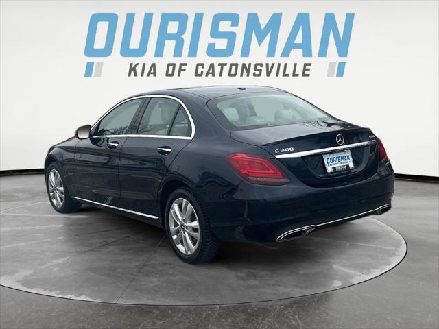 used 2019 Mercedes-Benz C-Class car, priced at $18,000