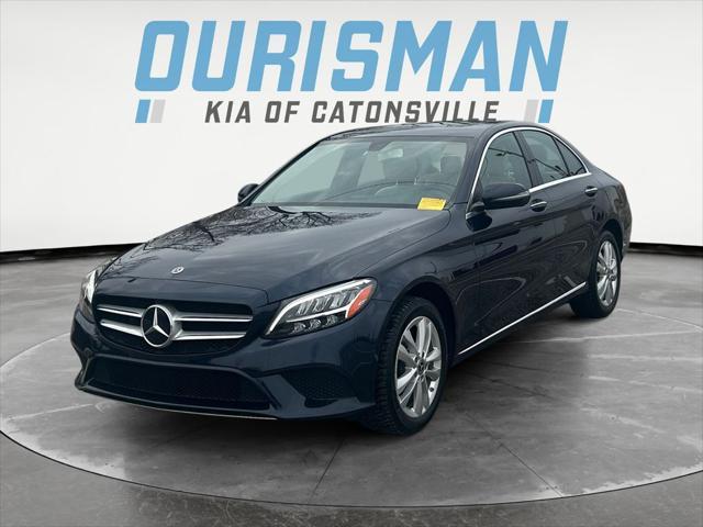 used 2019 Mercedes-Benz C-Class car, priced at $18,000