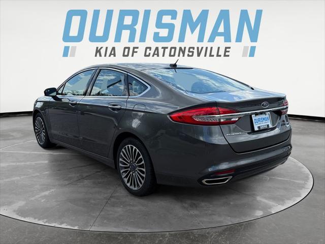 used 2017 Ford Fusion car, priced at $13,000