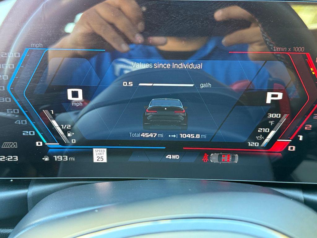 used 2024 BMW M3 car, priced at $87,500