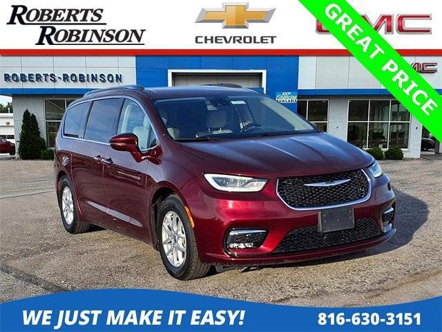used 2021 Chrysler Pacifica car, priced at $20,988