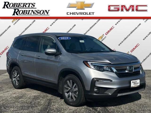 used 2021 Honda Pilot car, priced at $27,518