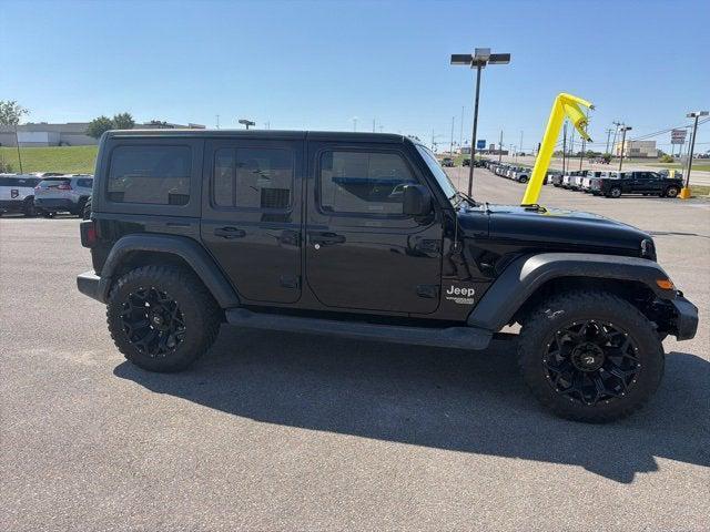 used 2018 Jeep Wrangler Unlimited car, priced at $24,988