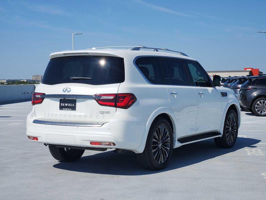 used 2021 INFINITI QX80 car, priced at $33,790