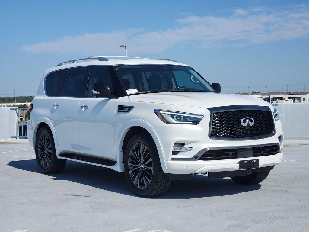 used 2021 INFINITI QX80 car, priced at $33,790