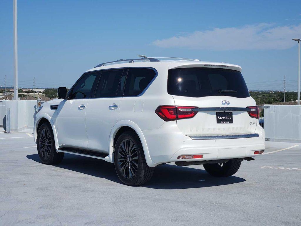 used 2021 INFINITI QX80 car, priced at $33,790